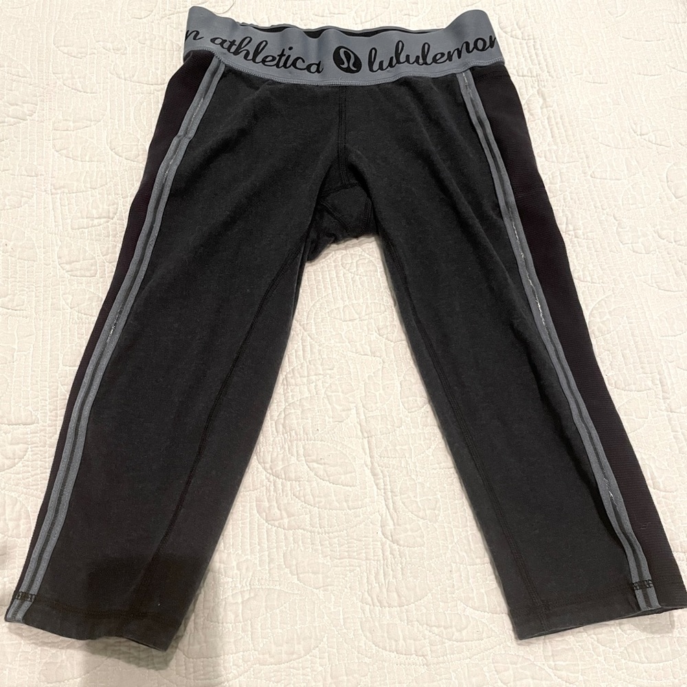 Lululemon Crop Two-Tone Leggings
